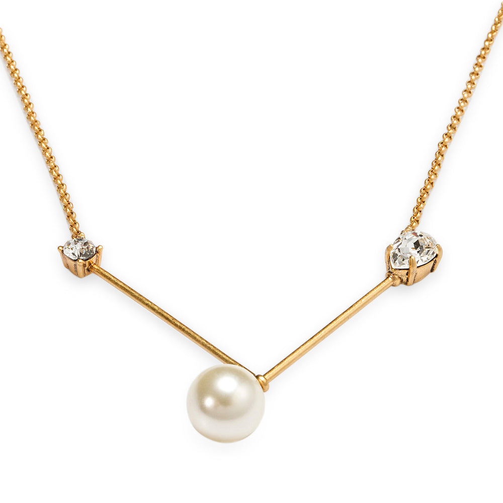 BIAS Pearl Gold Necklace