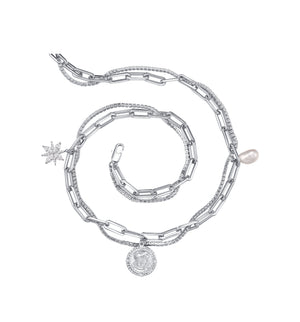 
                  
                    Starlight Silver Necklace
                  
                