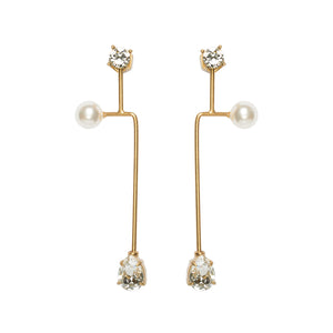 
                  
                    BIAS Gold Long Earrings
                  
                