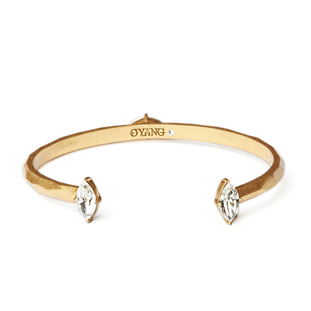 EYE Gold Bangle