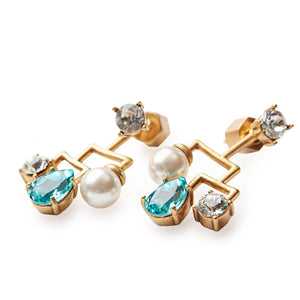 
                  
                    BIAS Pearl Small Statement Earrings
                  
                