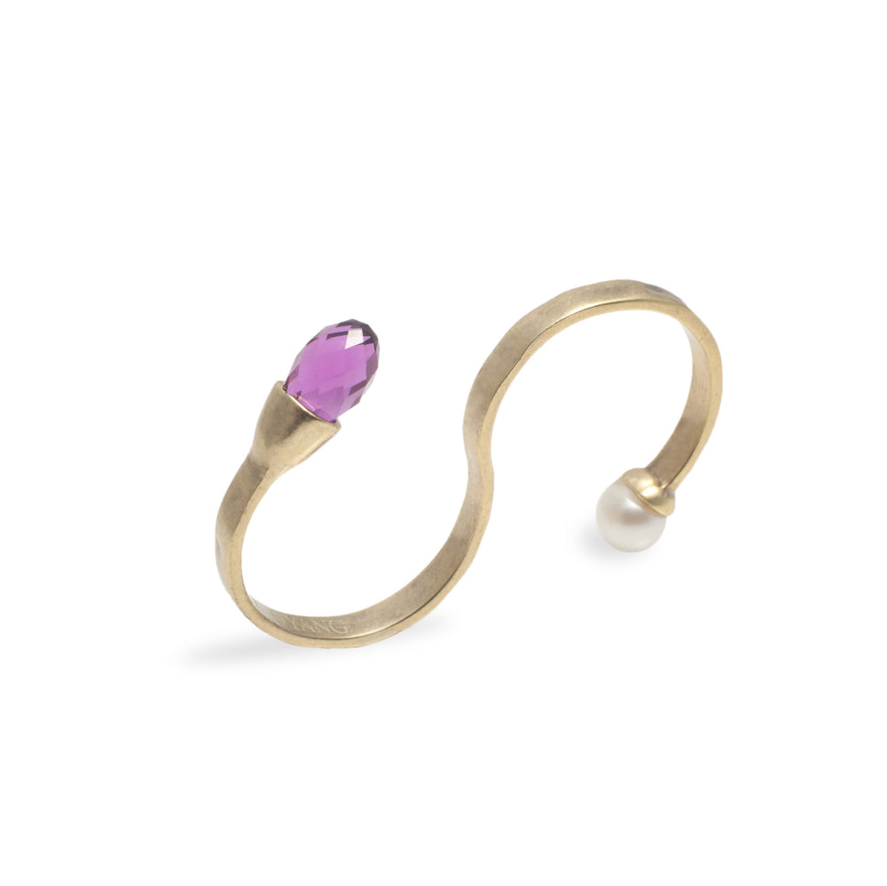 LL Minimalism Fushia Ring