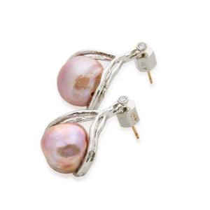 
                  
                    GW Natural Pearl Silver Earrings
                  
                