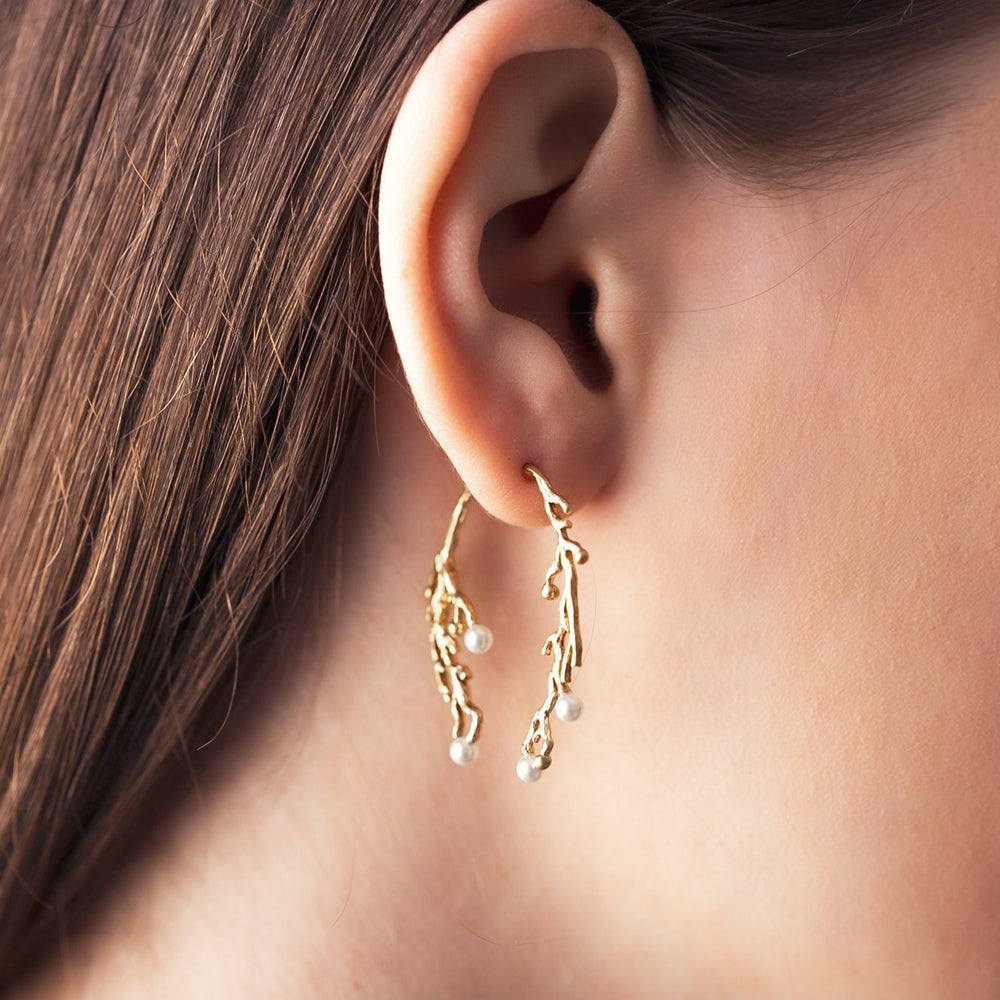 
                  
                    LUSH Gold Small Earrings
                  
                
