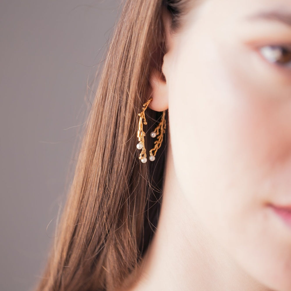 
                  
                    LUSH Gold Small Earrings
                  
                