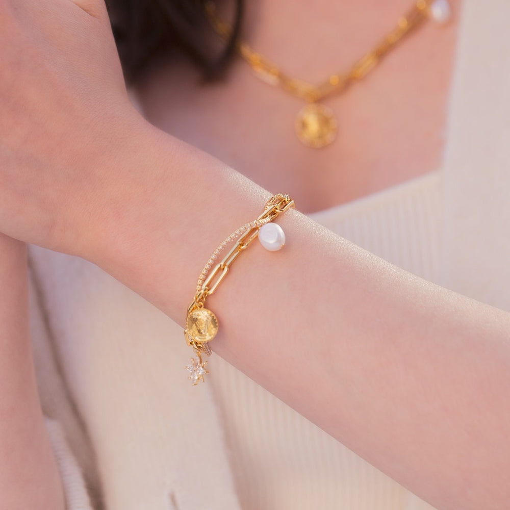 
                  
                    Starlight Gold Bracelet
                  
                