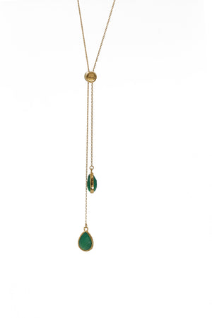 
                  
                    TW Green Long Necklace
                  
                