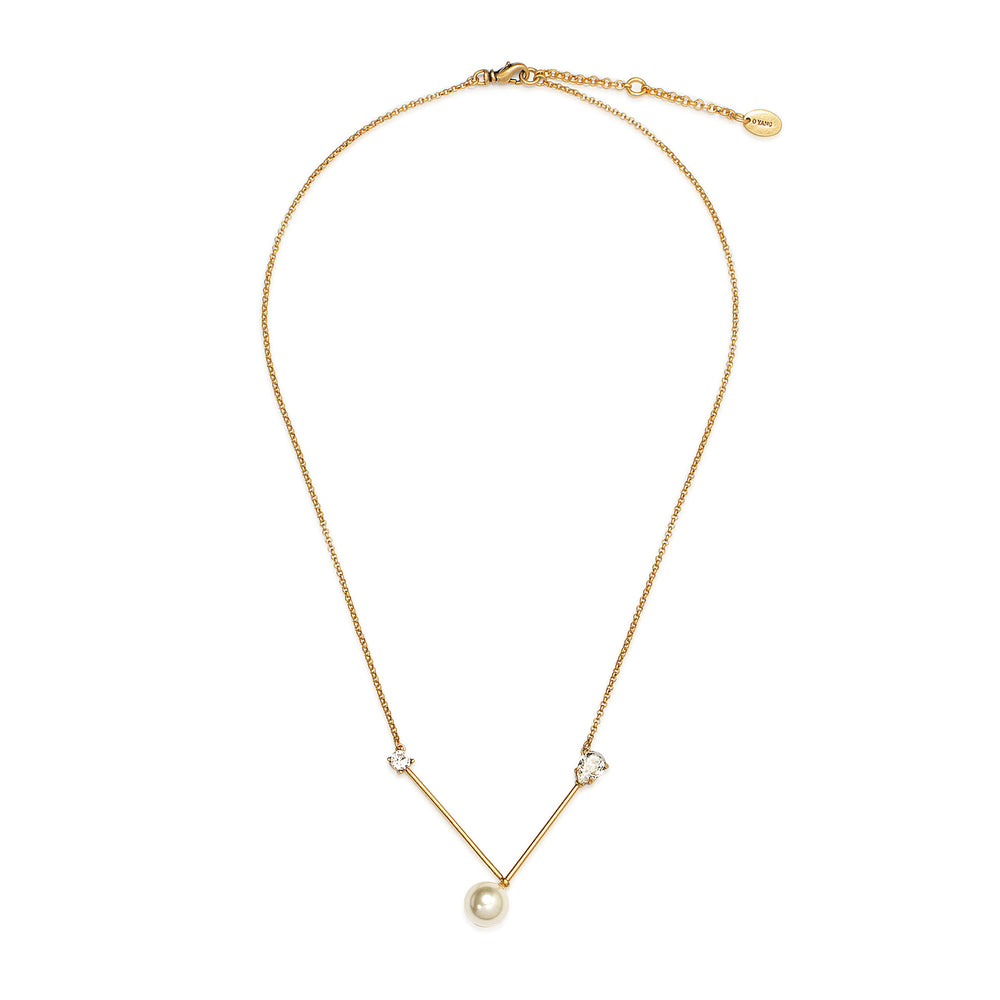 
                  
                    BIAS Pearl Gold Necklace
                  
                