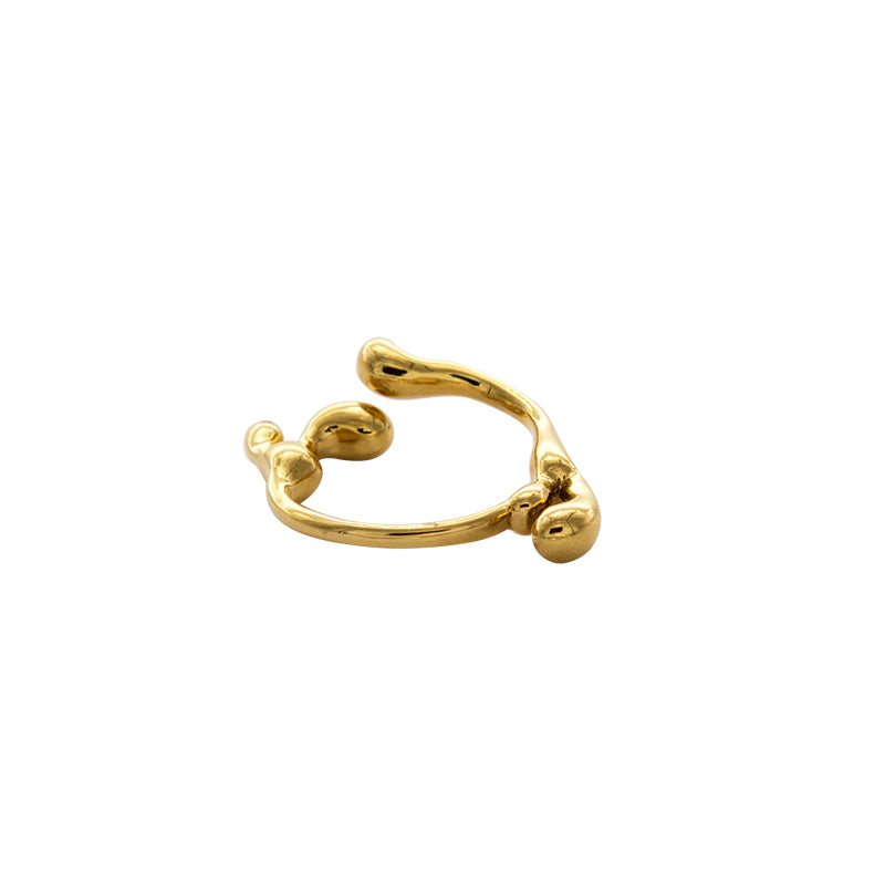 
                  
                    FLOW Gold Ring
                  
                