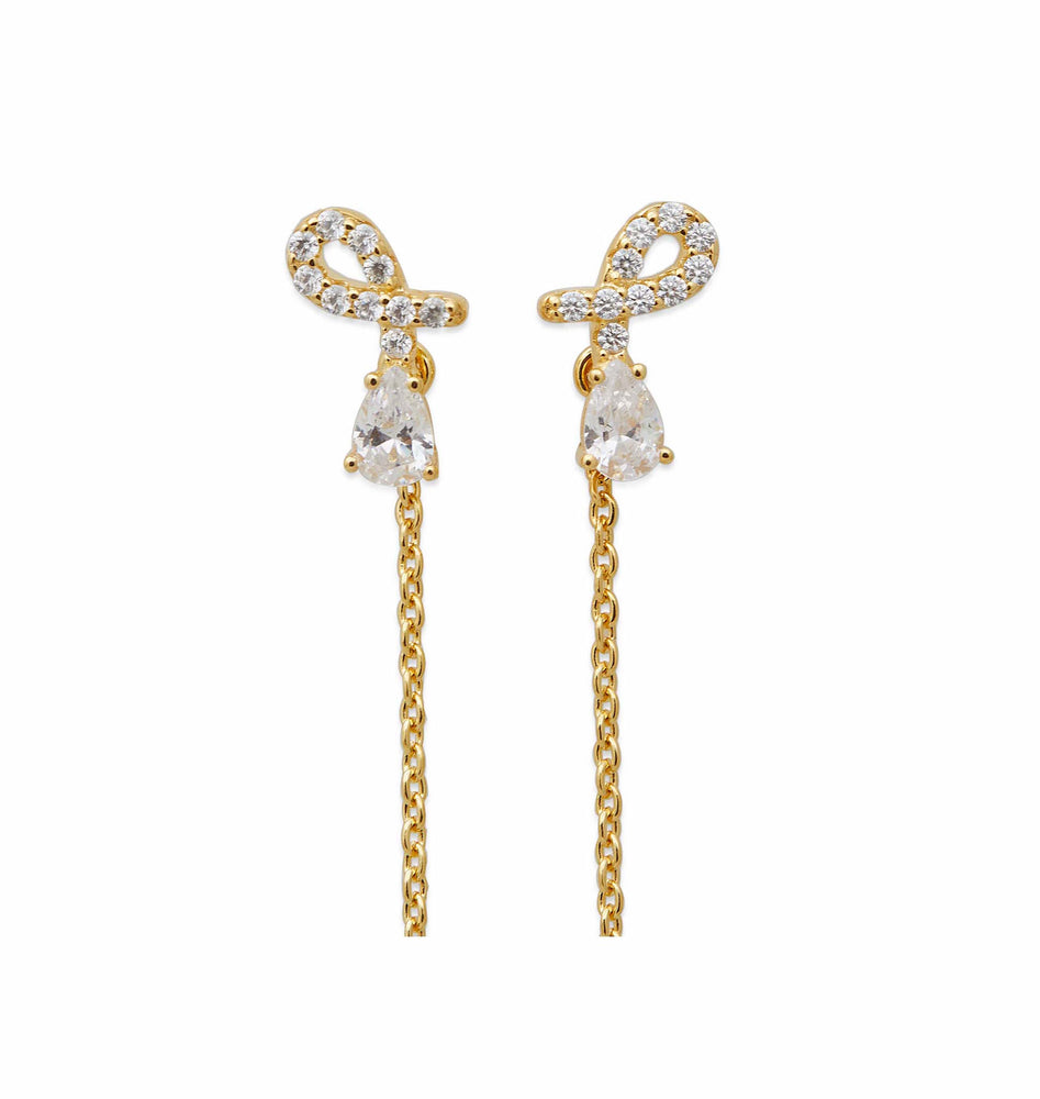 
                  
                    INFINITE Long Gold Earrings
                  
                