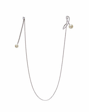 
                  
                    INFINITE Silver Chain Earrings
                  
                