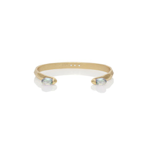 
                  
                    LL Minimalism Gold Bangle with Crystals
                  
                