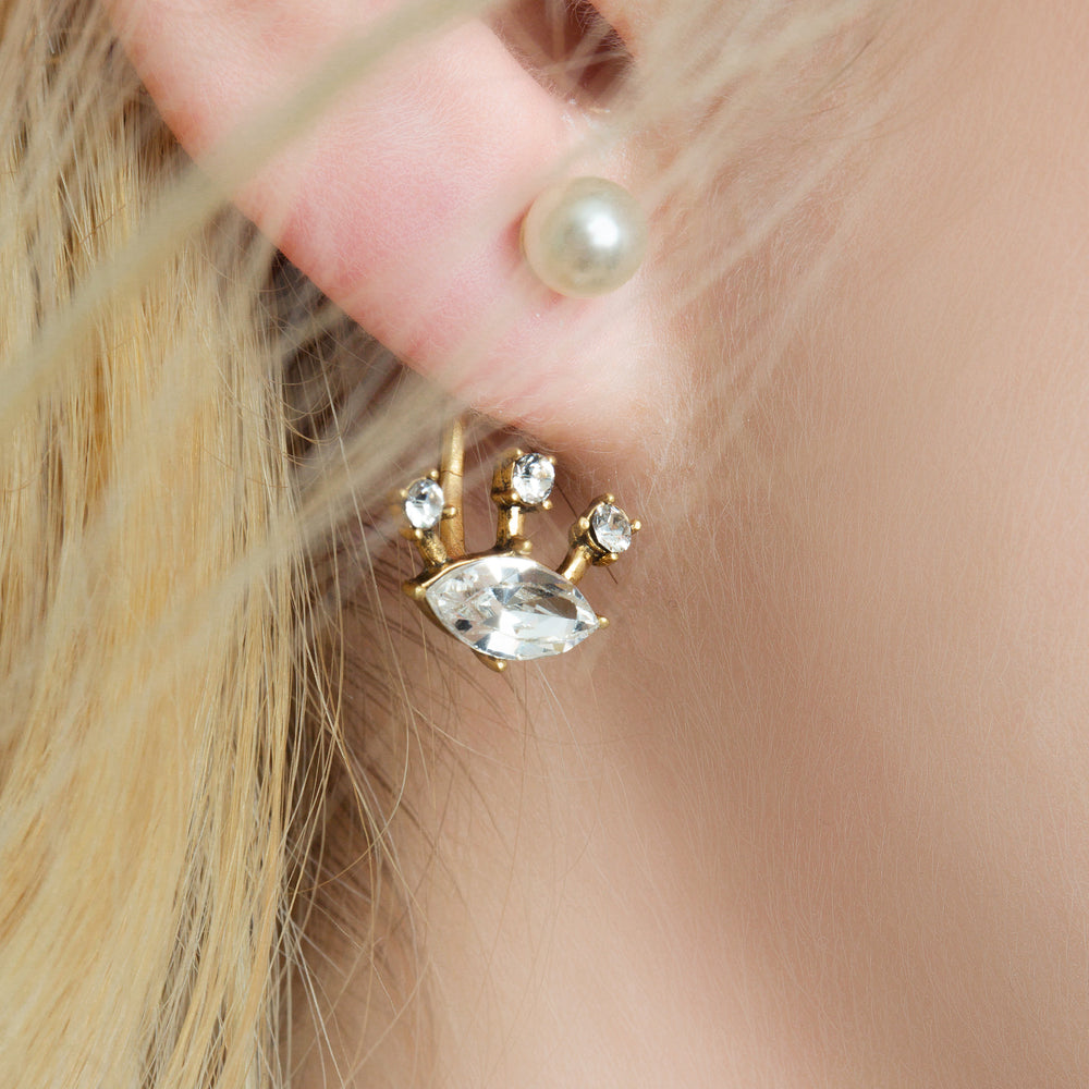 EYE Gold Earrings