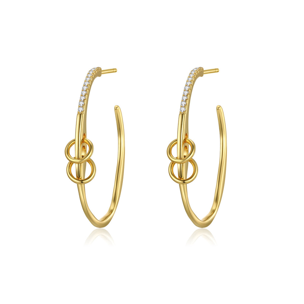 
                  
                    Chillax Gold-plated Hoop Earrings
                  
                