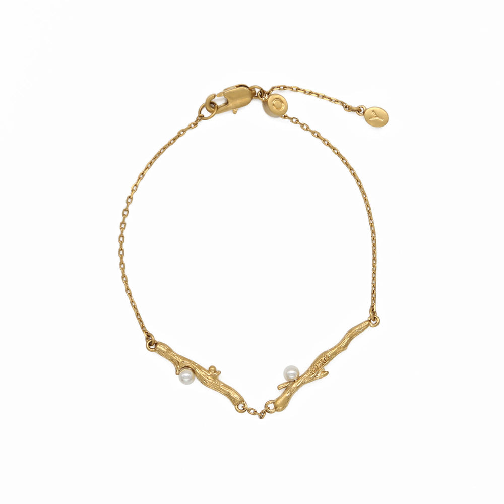 LUSH Gold Natural Style Bracelet