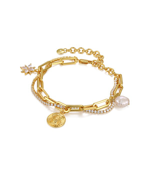 
                  
                    Starlight Gold Bracelet
                  
                