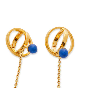 
                  
                    SS Small Blue Stone Earrings
                  
                