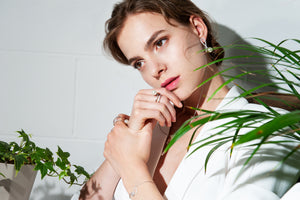 INFINITE Gold Chain Earrings