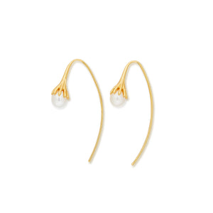 
                  
                    DROP Gold Freshwater Pearl Earrings
                  
                