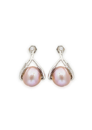 
                  
                    GW Natural Pearl Silver Earrings
                  
                